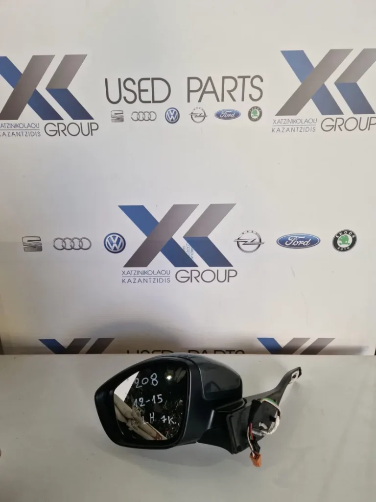 PEUGEOT 208 2012-2015 ΚΑΘΡΕΠΤΗΣ ΕΞΩΤΕΡΙΚΟΣ ΗΛΕΚΤΡΙΚΟΣ ΘΕΡΜΑΙΝΟΜΕΝΟΣ ΑΡΙΣΤΕΡΑ ΟΔΗΓΟΥ 7ΚΑΛΩΔΙΑ