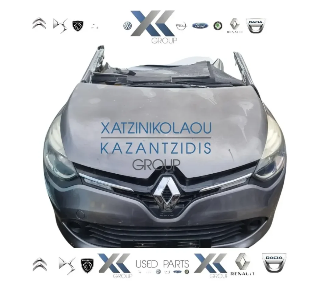 RENAULT CLIO 2013-2016  ΜΟΥΡΗ ΕΜΠΡΟΣ ΚΟΜΠΛΕ (ΚΑΠΟ-ΦΑΝΑΡΙΑ-ΜΕΤΩΠΗ-ΤΡΑΒΕΡΣΑ-ΠΡΟΦΥΛΆΚΤΗΡΑΣ-ΦΤΕΡΑ-ΘΟΛΟΙ-ΨΥΓΕΙΑ-ΣΕΤ ΑΕΡΟΣΑΚ