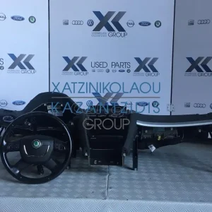 SKODA OCTAVIA 5 2009-2013 ΤΑΜΠΛΟ ΣΕΤ ΑΕΡΟΣΑΚΟΙ ΖΩΝΕΣ ΠΡΟΕΝΤΑΤΗΡΕΣ