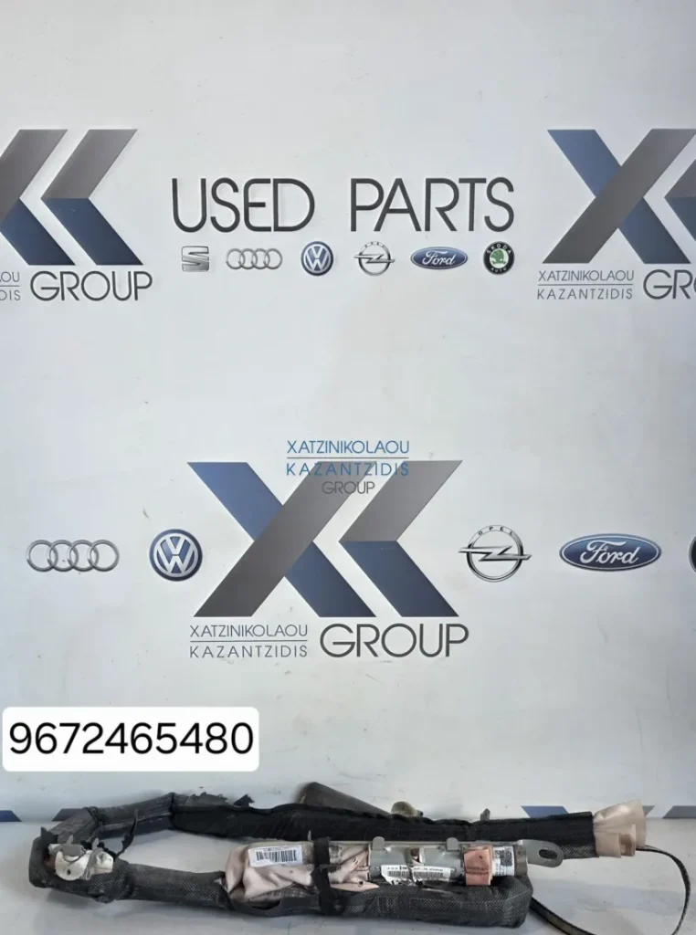 CITROEN DS3 2010-2015 ΑΕΡΟΣΑΚΟΣ ΚΟΥΡΤΙΝΑ ΣΥΝΟΔΗΓΟΥ ΚΩΔΙΚΟΣ 9672465480