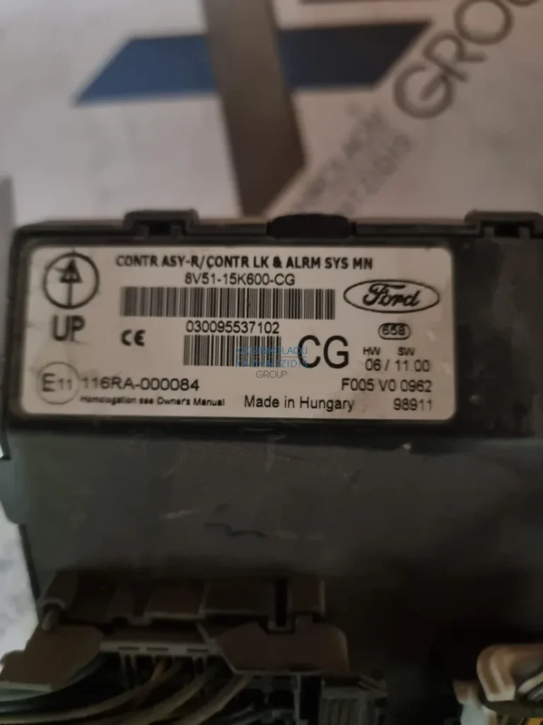 FORD FIESTA 2008-2013 ΠΛΑΚΕΤΑ ΚΕΝΤΡΙΚΟΥ ΚΛΕΙΔΩΜΑΤΟΣ ΚΩΔΙΚΟΣ ΑΝΤΑΛΛΑΚΤΙΚΟΥ- 8V51-15K600-CG