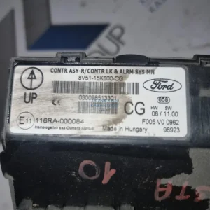 FORD FIESTA 2008-2013 ΠΛΑΚΕΤΑ ΚΕΝΤΡΙΚΟΥ ΚΛΕΙΔΩΜΑΤΟΣ ΚΩΔΙΚΟΣ ΑΝΤΑΛΛΑΚΤΙΚΟΥ- 8V51-15K600-CG