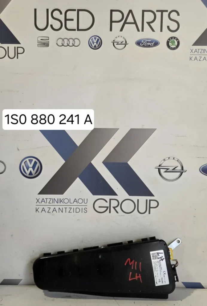 SEAT MII 2012-2020 ΠΛΕΥΡΙΚΟΣ ΑΕΡΟΣΑΚΟΣ ΚΑΘΙΣΜΑΤΟΣ ,ΑΡΙΣΤΕΡΑ ΟΔΗΓΟΥ ΚΩΔΙΚΟΣ ΑΝΤΑΛΛΑΚΤΙΚΟΥ  1S0880241A