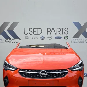 OPEL CORSA F 2019-2026 ΜΟΥΡΗ ΕΜΠΡΟΣ ΚΟΜΠΛΕ(ΚΑΠΟ ΦΑΝΑΡΙ ΦΤΕΡΑ ΠΡΟΦΥΛΑΚΤΗΡΑΣ ΜΕΤΩΠΗ)ΑΕΡΟΣΑΚΟΙ ΟΔΗΓΟΥ ΣΥΝΟΔΗΓΟΥ ΖΩΝΕΣ