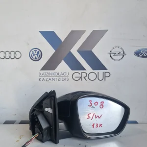 PEUGEOT 308-2013-2017 ΚΑΘΡΕΠΤΗΣ ΕΞΩΤΕΡΙΚΟΣ ΔΕΞΙΑ ΣΥΝΟΔΗΓΟΥ ΗΛΕΚΤΡΙΚΟΣ ΘΕΡΜΑΙΝΟΜΕΝΟΣ ΑΝΑΚΛΙΝΟΜΕΝΟΣ