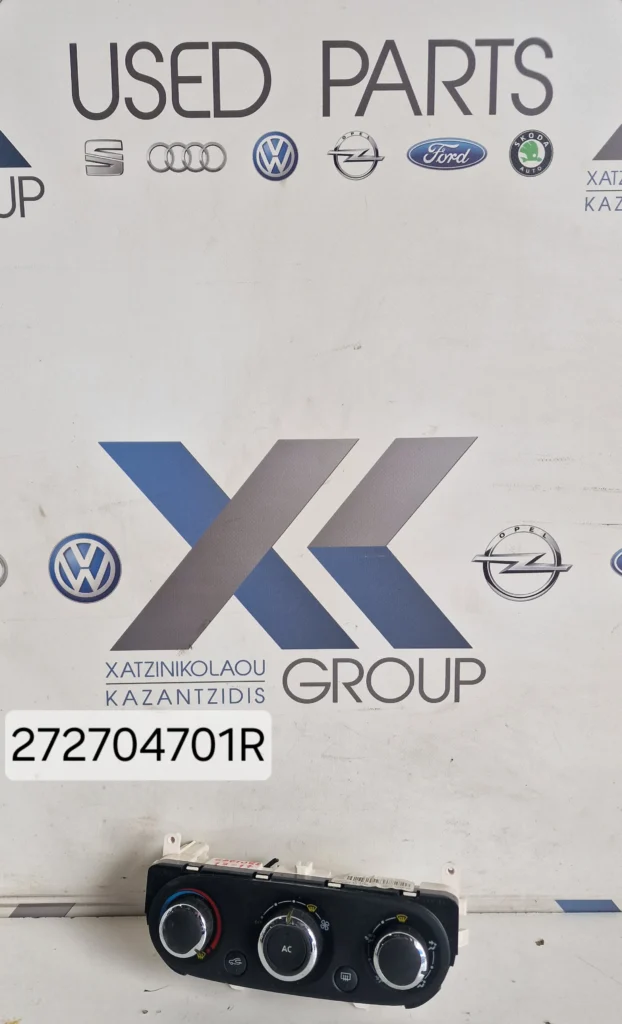RENAULT CAPTUR 2013-2017 ΧΕΙΡΙΣΤΗΡΙΑ ΚΛΙΜΑΤΙΣΜΟΥ 272704701R